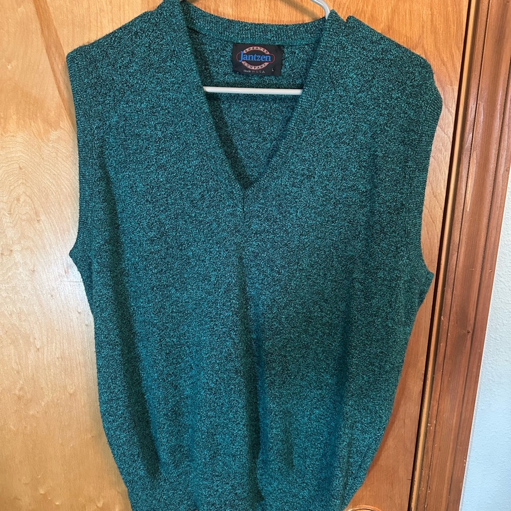 Men’s L Jantzen Turquoise Knit Top